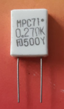 1 Stck. MPC71 Metallband-Widerstand  0,27 Ohm 5 Watt NOS Japan