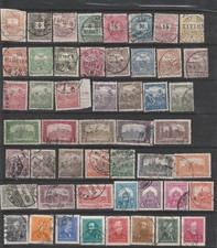 Briefmarken Ungarn vor 1933, 50 versch.