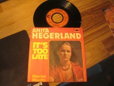 Anita Hegerland-It's too Late