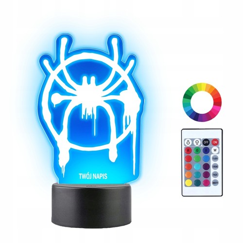Led nachtlampe spider man - led, spider-man