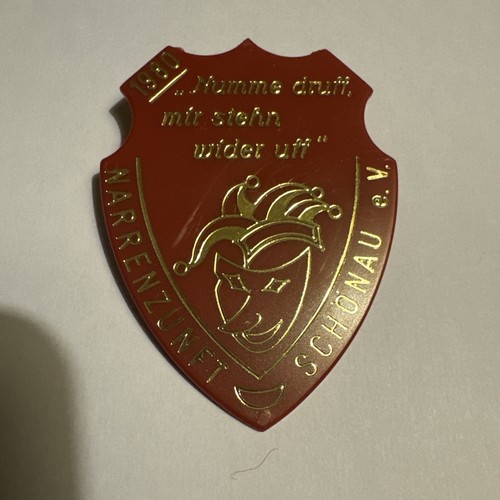 Fasnacht plakette narrenzunft - plakette,