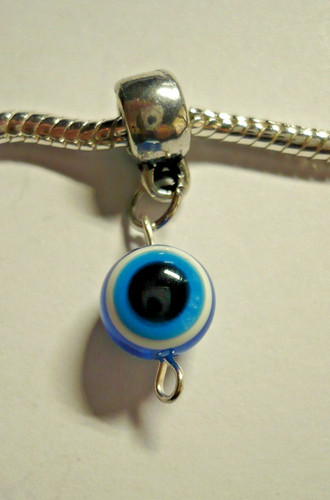Glas kugel auge blau - auge,