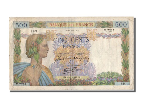 Geldschein frankreich 500 - geldschein,, frankreich,