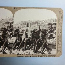 WW1 Militär Stereoview um