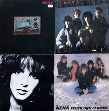 4x Nena Vinyl LP Konvolut -