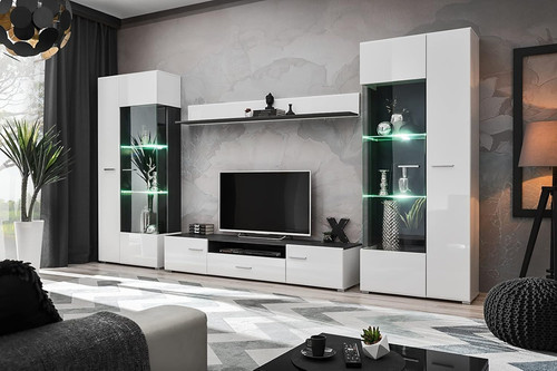 Wohnwand solido twin wand - wohnwand, tv