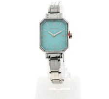 Nomination Time Uhr türkis grünes Zifferblatt Edelstahlarmband 076037/032