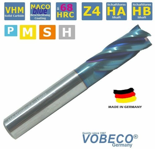 Vhm schaftfräser z4 - vhm,