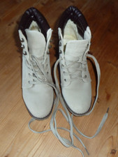 Mode Queen - Boots - Schnürschuh - Halbstiefel - Lederschuh -Absatz 8cm,Größe 38