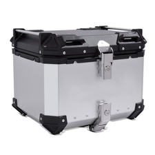 Motorrad Alu Topcase Bagtecs XB45 Aluminium 45 Liter silber gebraucht