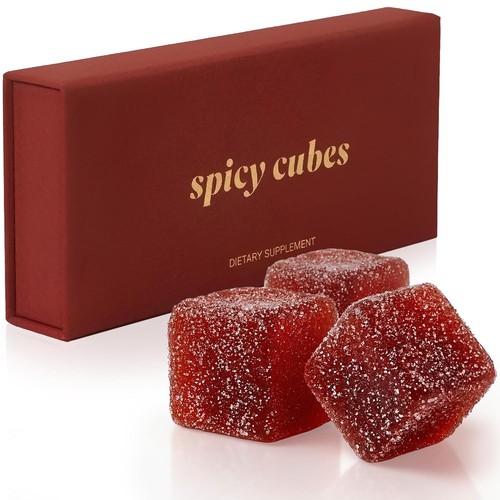 Spicy peach gummies - peach,