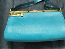 Neue Gianni Versace Handtasche Handbag türkis NP 650€