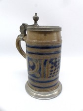 Antiker Bierkrug Salzglasur