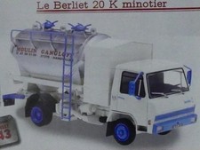 1/43 Ixo Berliet 20 K minotier