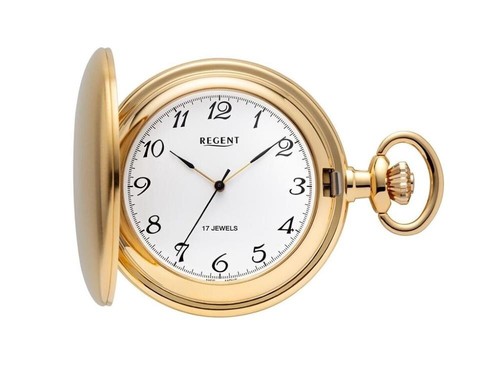 Regent taschenuhr vergoldet - regent,