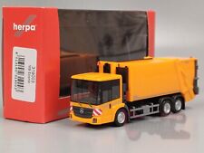 Herpa - Mercedes-Benz Econic Pressmüllfahrzeug FAUN VARIOPRESS, kommunalorange