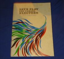 LET´S PLAY THE YAMAHA