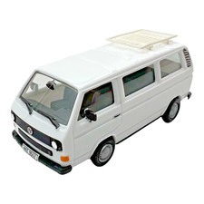 1:87 Herpa Volkswagen VW Bus T3 weiß Dachgepäckträger Std Wiesbaden? H0 modell