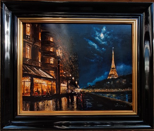 Original ölgemälde oil paris - original,