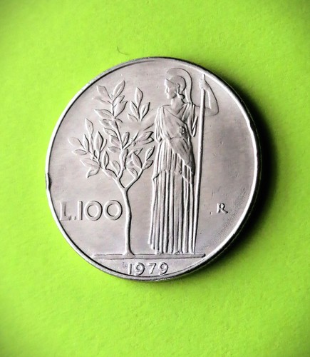 Italienische 100 lire münze - italienische,