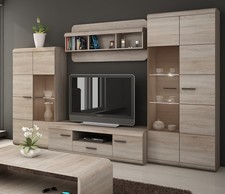 Wohnwand Mediawand Anbauwand