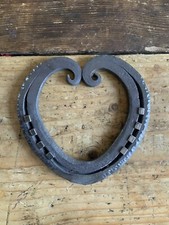 Handgefertigte Pferdeschuhe Herzornament, Hochzeitsdekoration/Geschenk, Wohnkultur.