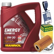 ÖLWECHSELSET+MANNOL 5W30 ÖL