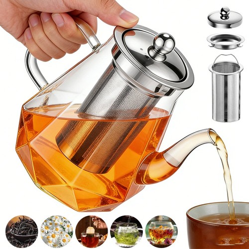 Glasteekanne glaskanne - 1l,