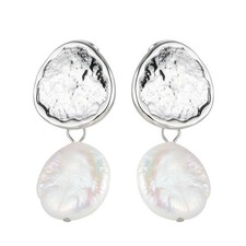 Ohrstecker Perle Barock