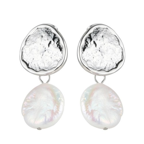 Ohrstecker perle barock - ohrstecker,