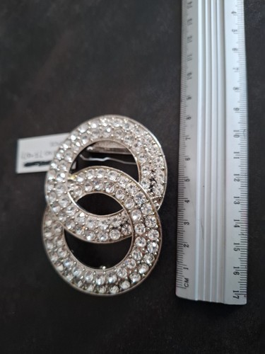 Gürtelschnalle silber mit