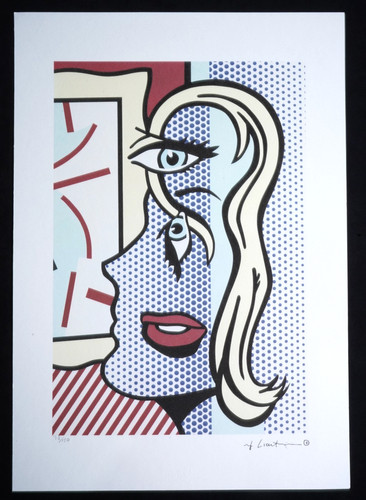 Roy lichtenstein 50x35 - lichtenstein,
