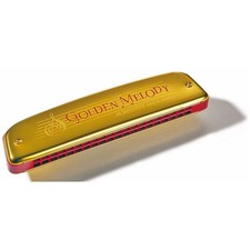 Tremolo-Mundharmonika Hohner Golden Melody C 40 Tremolo Mundharmonika NEU