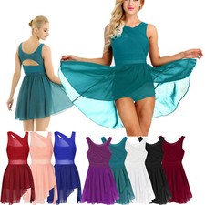 Damen Ballettkleid Tanzkleid