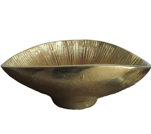 Schale tufted gold aluminium - tufted,