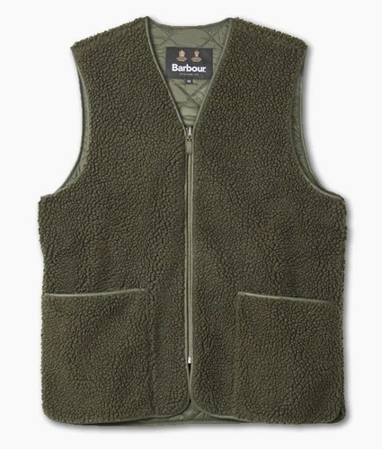 Barbour berber liner - liner, sage