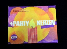 Party Kerzen DDR VEB Wittol