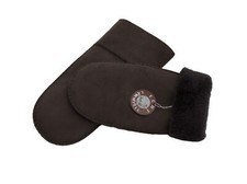 Fäustlinge Faust Handschuhe aus Lammfell mit Veloursleder HDS-FAUST1