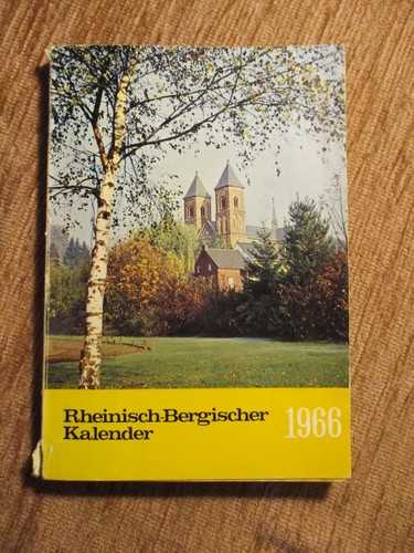 Rheinisch bergischer kalender - rheinisch-bergischer,
