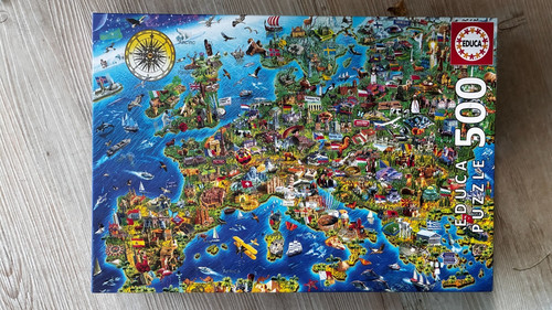 Educa puzzle mad karte von - puzzle,