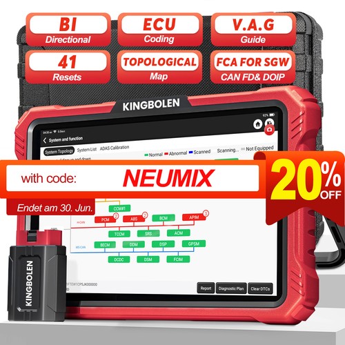 Kingbolen pro k10 - k8, obd2