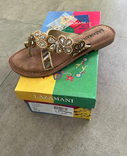Lazamani leder sandaletten 38 - lazamani,