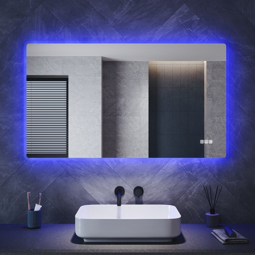 Led badspiegel bluetooth - led,
