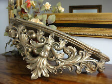 Wandkonsole Barock Gold