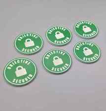 6 x objektiv gesicherte Token