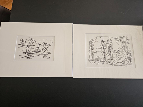 Max pechstein lithographien - max,