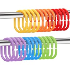 Duschvorhanghaken Kunststoff