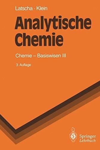 Analytische chemie - analytische,