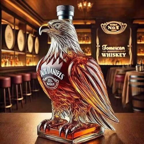 Funny whiskey eagle bottle - whiskey,