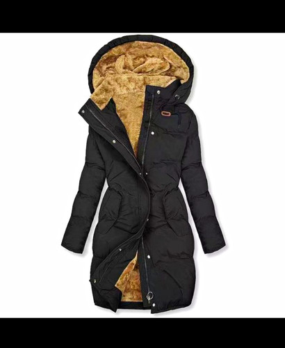 Mädchen winter parka - winter, schwarz